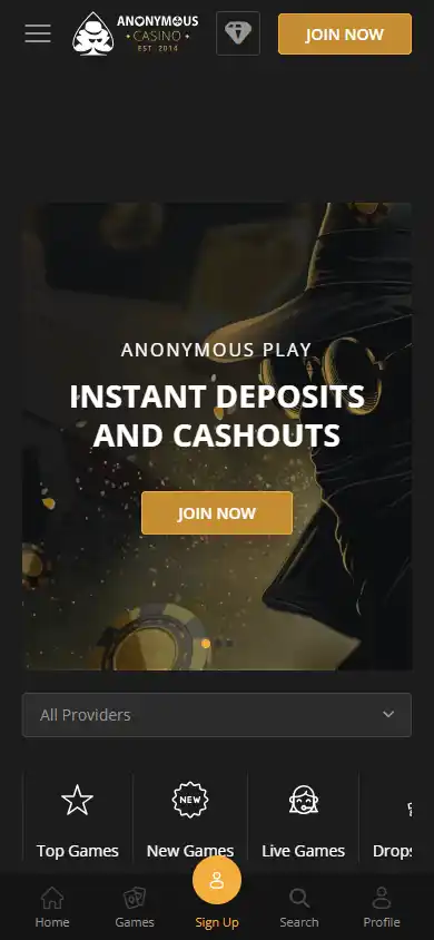 Anonymous Casino screenshot 5