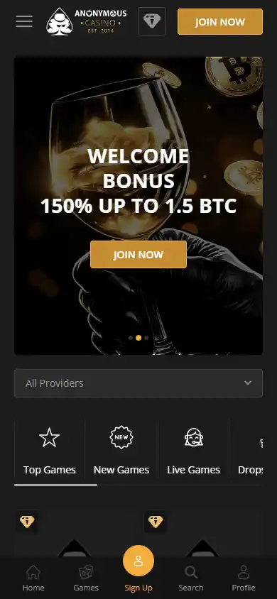Anonymous Casino screenshot 6