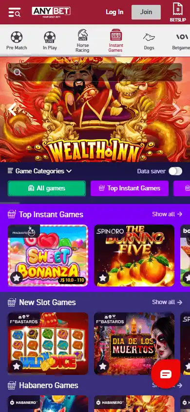 Anybet Casino screenshot 4