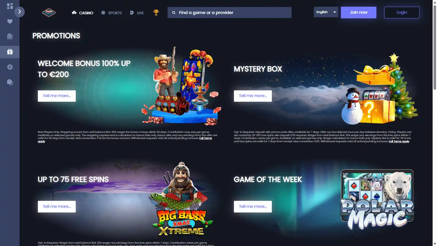 AnyTime Casino screenshot 3