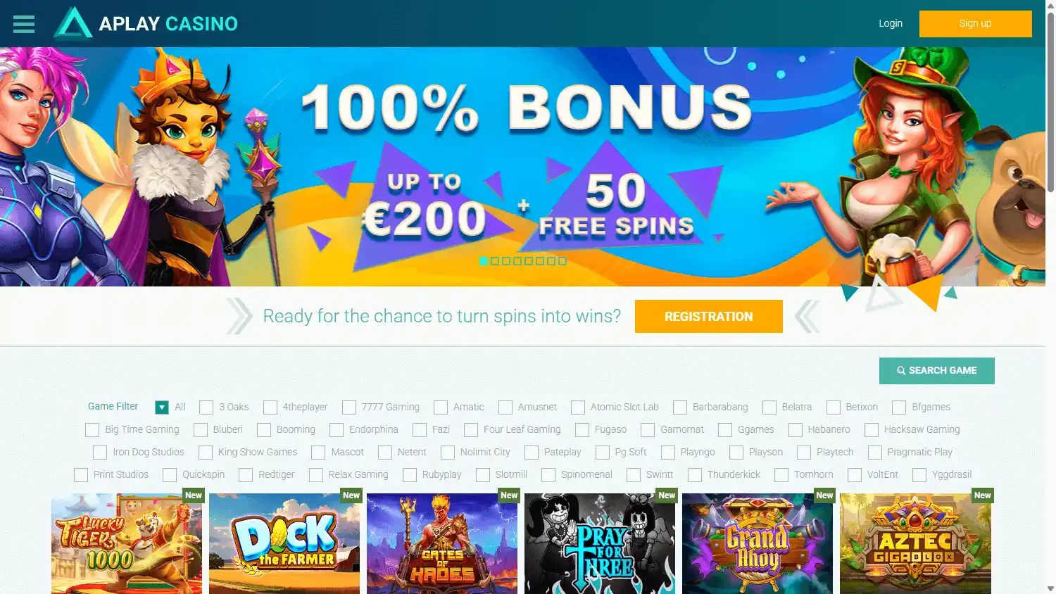 APlay Casino screenshot 2
