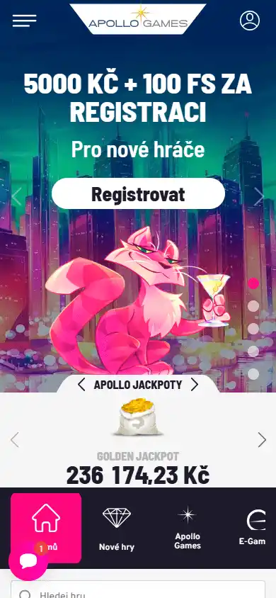Apollo Games Casino screenshot 3