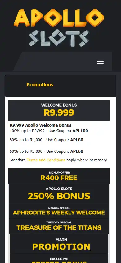 Apollo Slots Casino screenshot 6