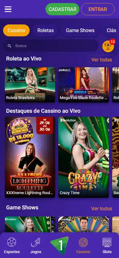 Aposta1 Casino screenshot 5
