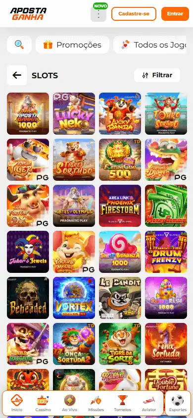 ApostaGanha Casino screenshot 4