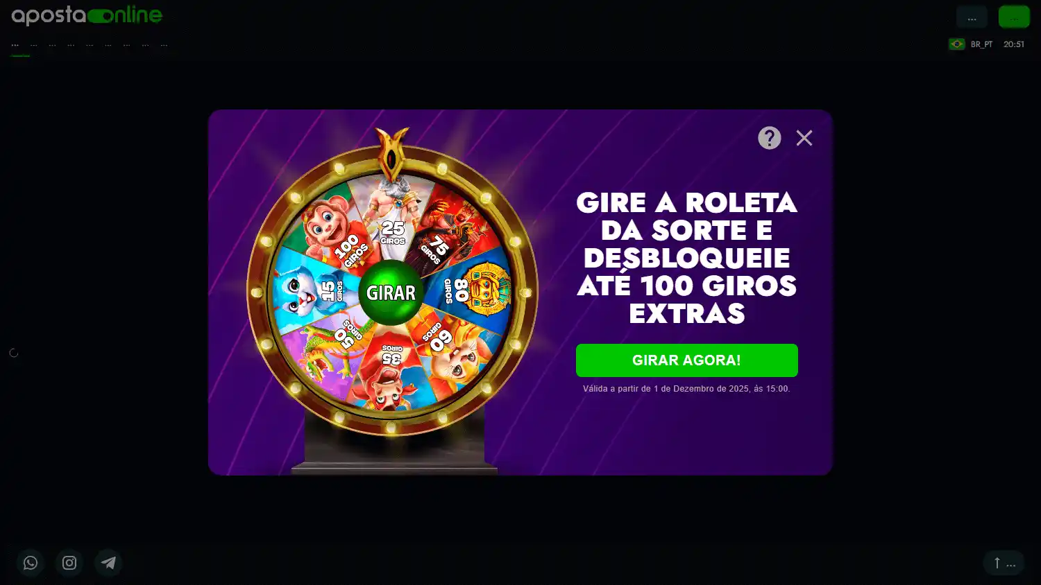 Apostaonline Casino screenshot 1