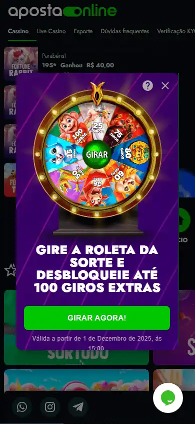 Apostaonline Casino screenshot 3