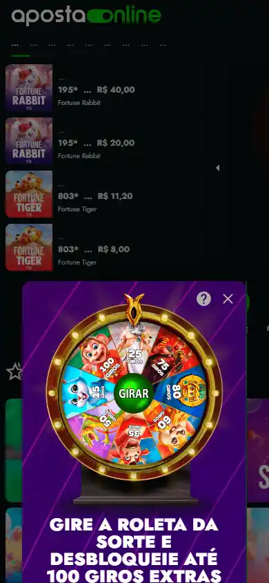 Apostaonline Casino screenshot 4