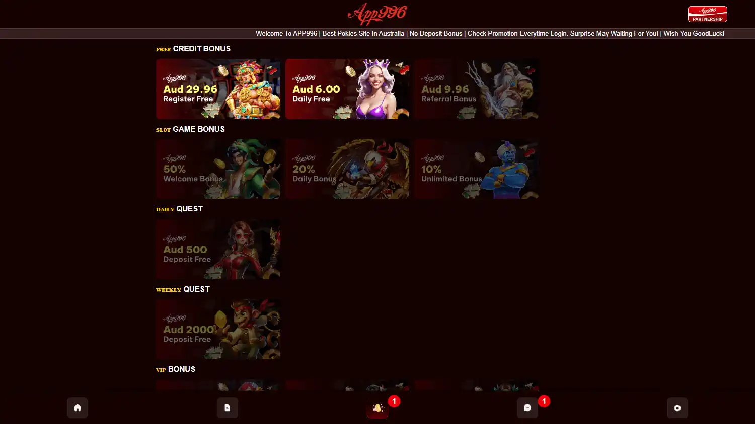 App996 Casino screenshot 2