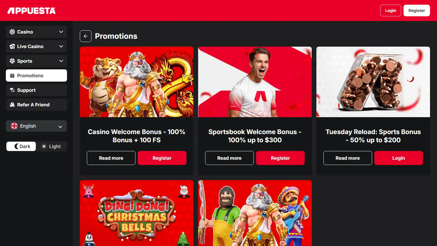 Appuesta Casino screenshot 3