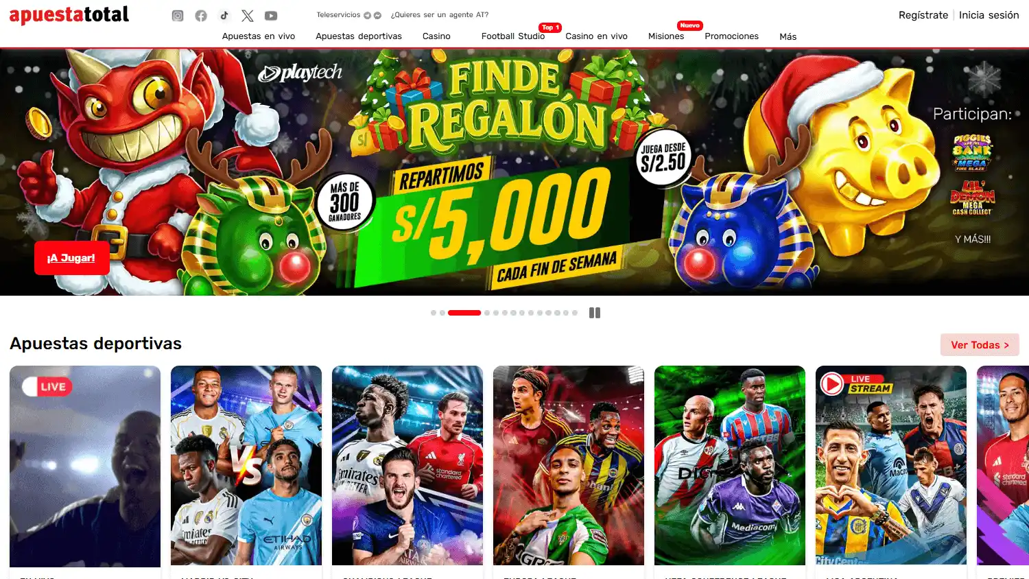 Apuesta Total Casino screenshot 1