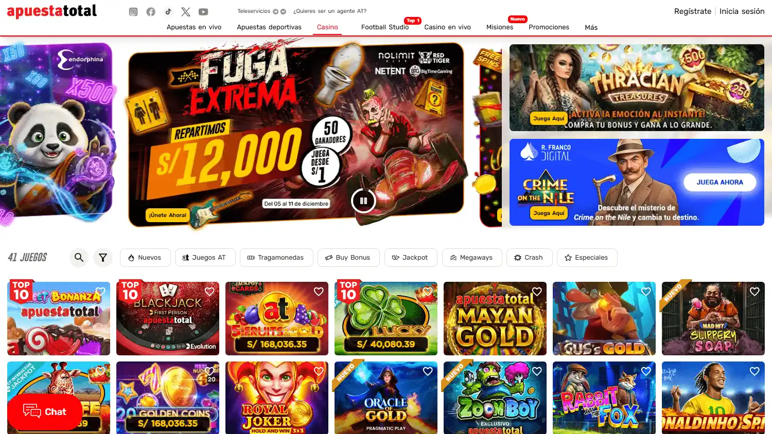 Apuesta Total Casino screenshot 2