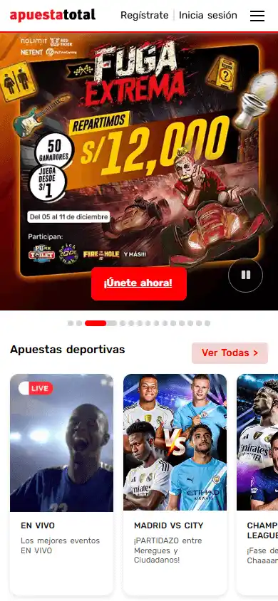 Apuesta Total Casino screenshot 4