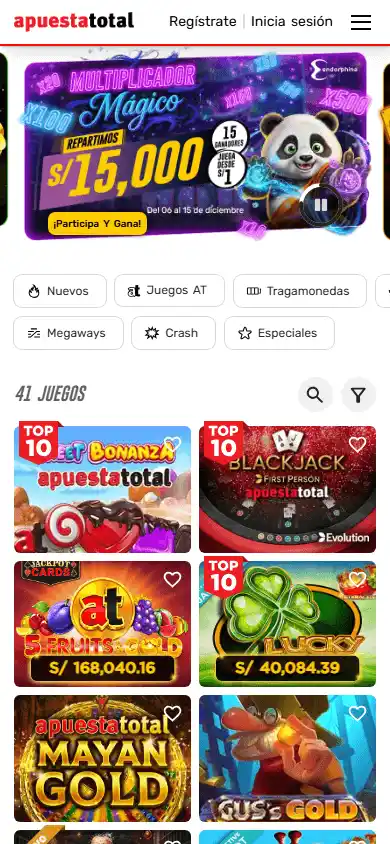 Apuesta Total Casino screenshot 5