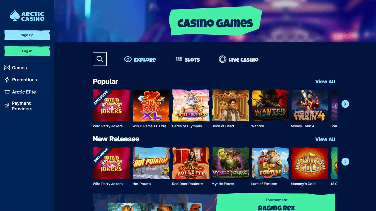 Arctic Casino screenshot 2
