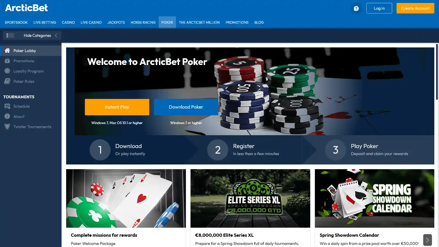 ArcticBet Casino screenshot 2