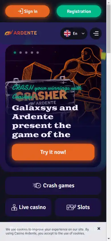 Ardente Casino screenshot 3