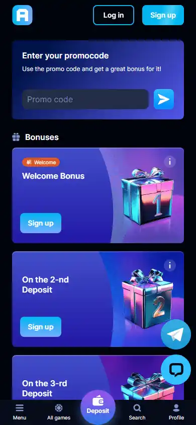 Arkada Casino screenshot 6