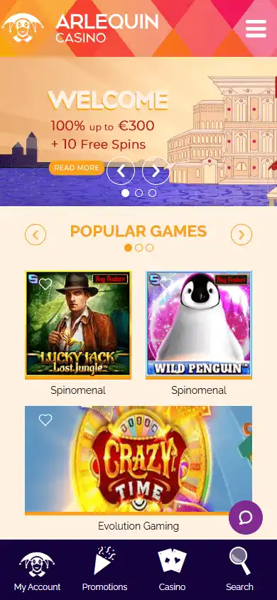Arlequin Casino screenshot 4