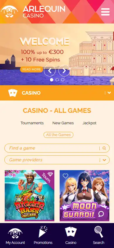 Arlequin Casino screenshot 5