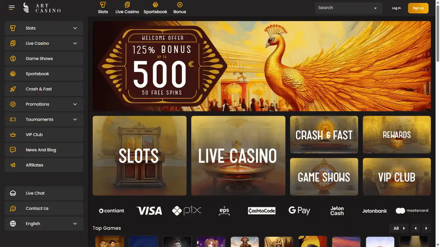 Art Casino screenshot 1
