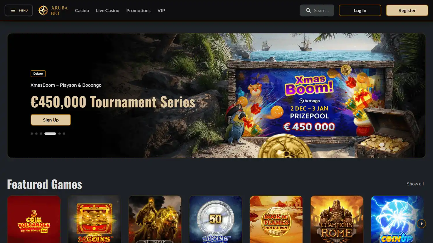 Aruba Bet Casino screenshot 1