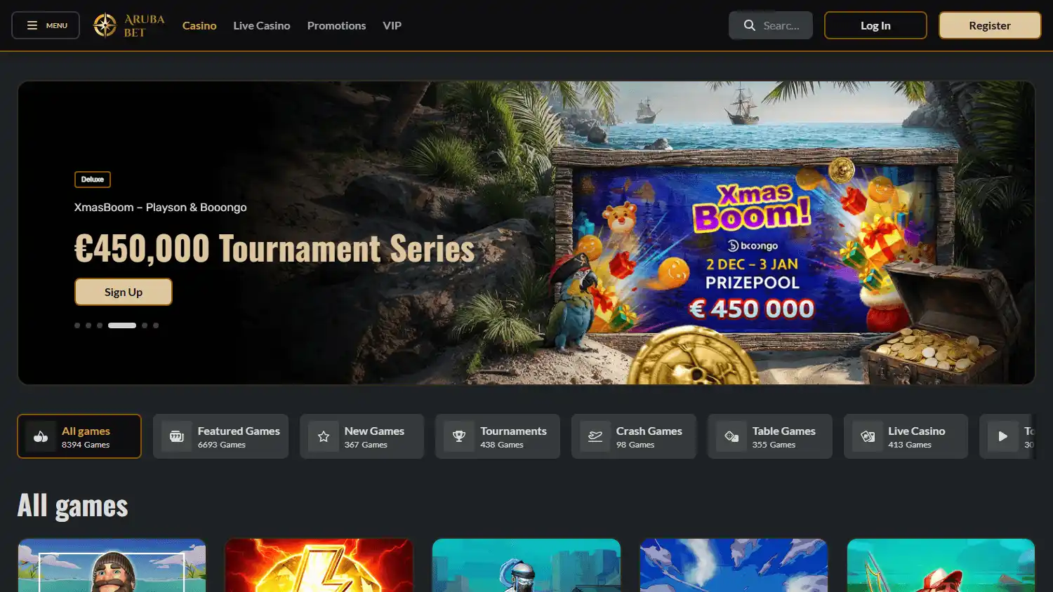 Aruba Bet Casino screenshot 2