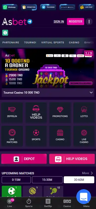 Asbet Casino screenshot 4