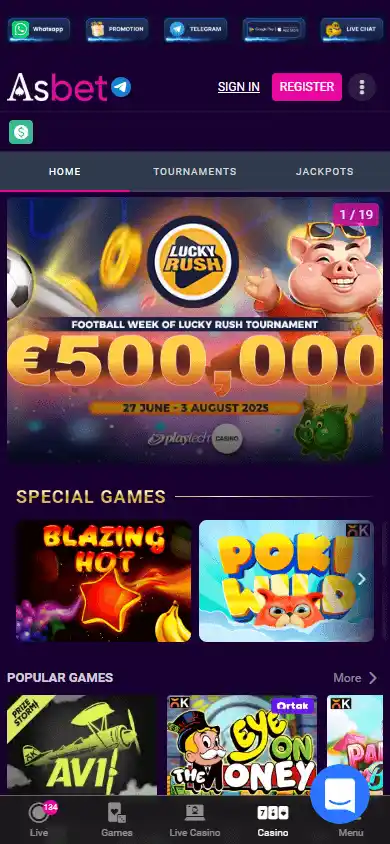 Asbet Casino screenshot 5