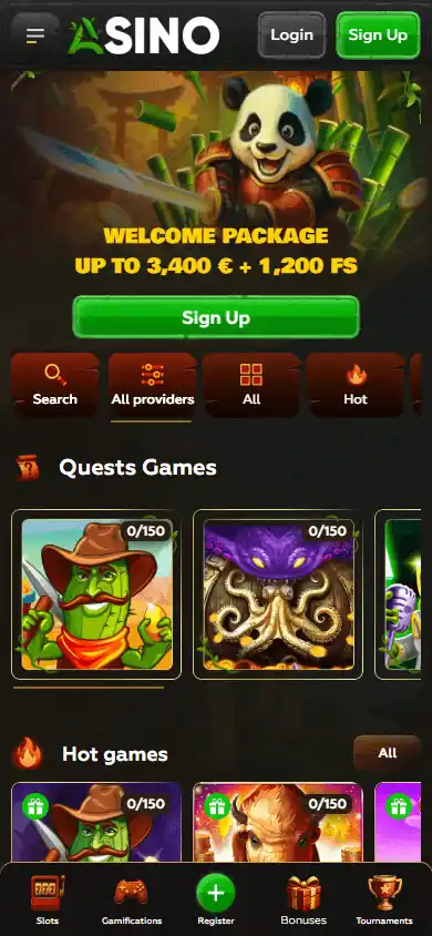 Asino Casino screenshot 4