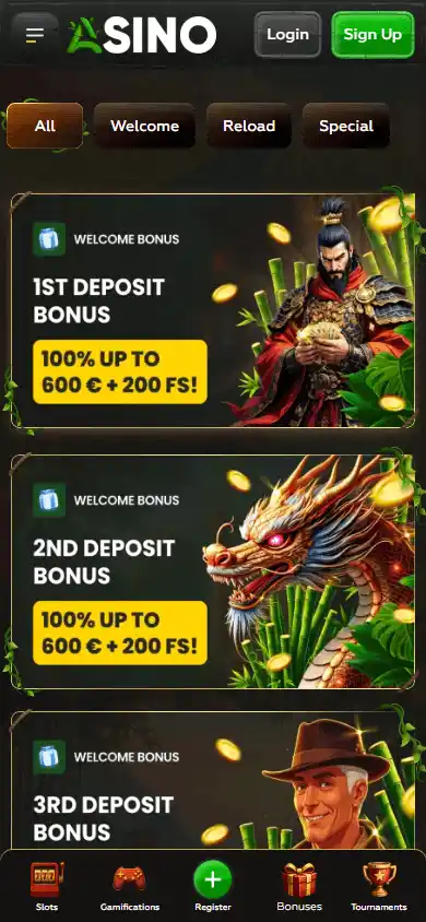 Asino Casino screenshot 6
