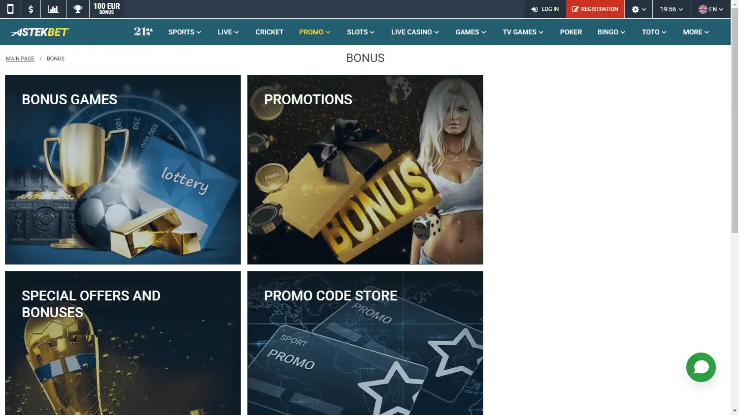 Astekbet Casino screenshot 3