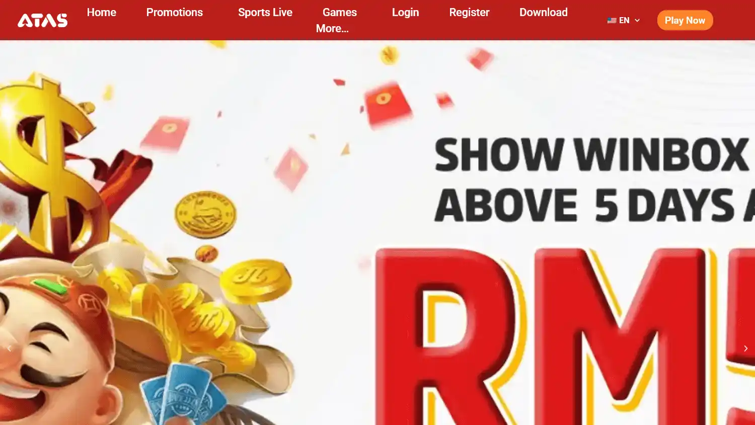 Atas Casino screenshot 1