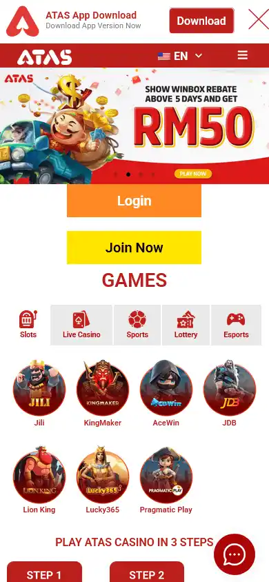 Atas Casino screenshot 2