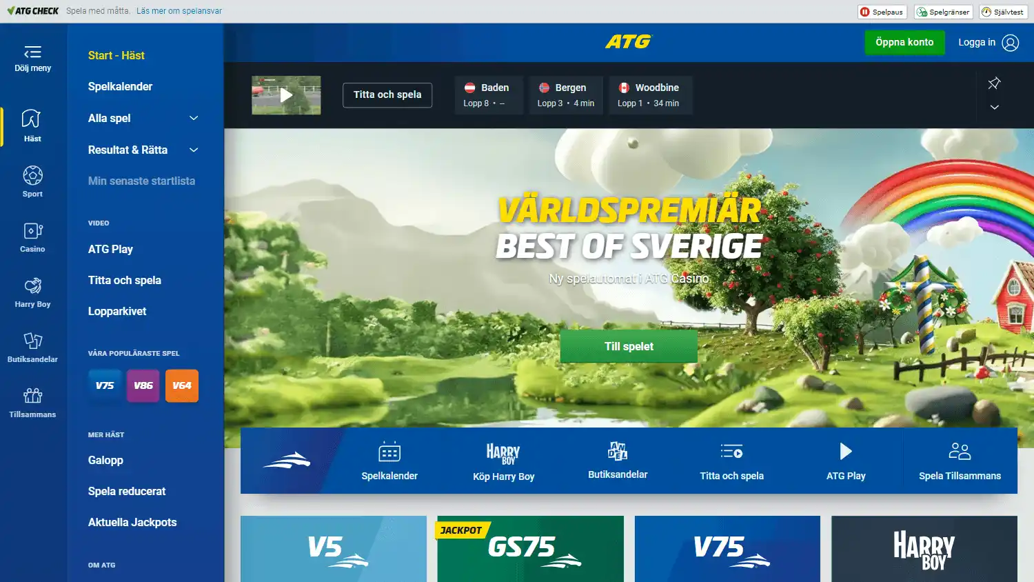 ATG Casino screenshot 1
