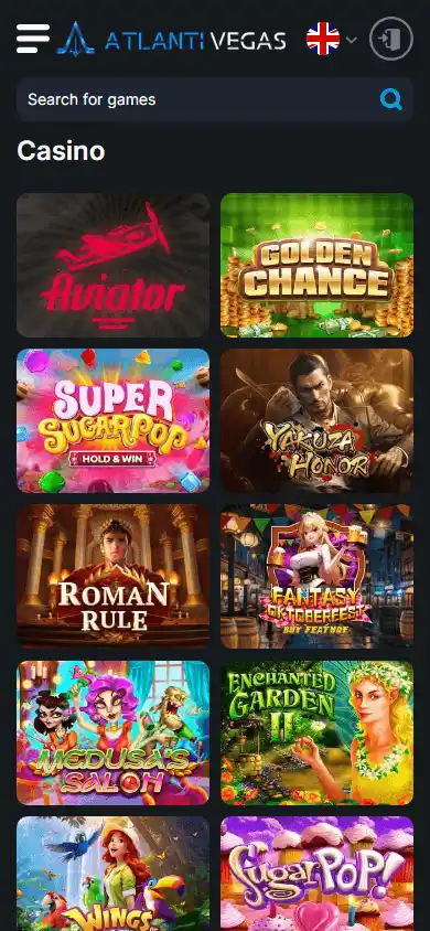 AtlantiVegas Casino screenshot 5