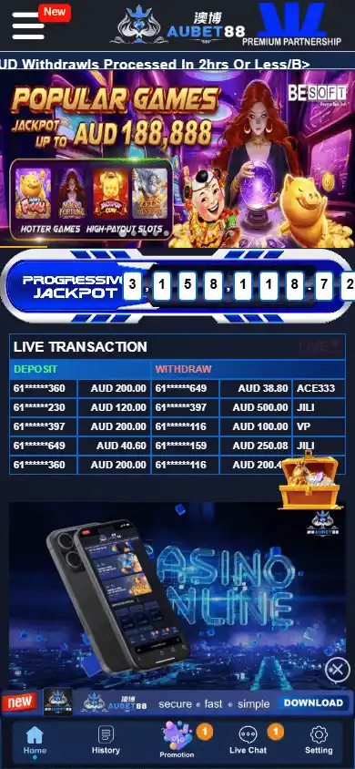 Aubet88 Casino screenshot 3