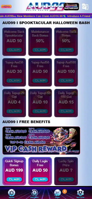 AUD99 Casino screenshot 4