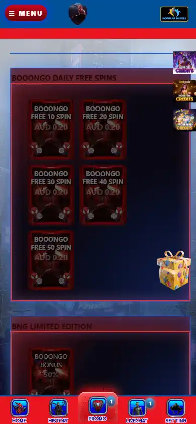 Aussinos Casino screenshot 4
