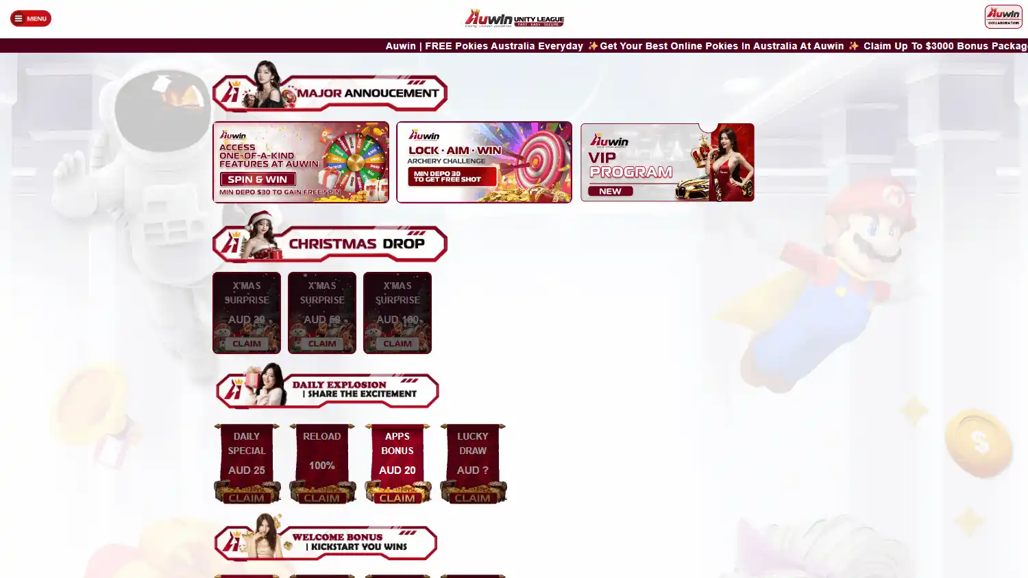 AUWin Casino screenshot 2