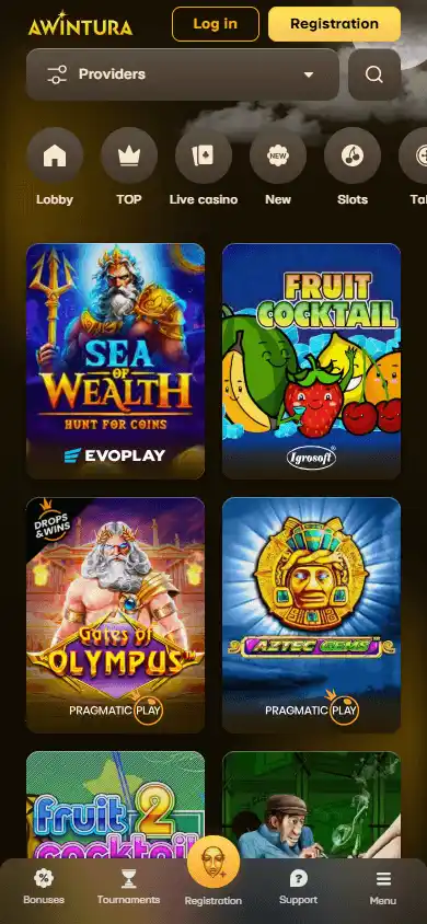 Awintura Casino screenshot 5