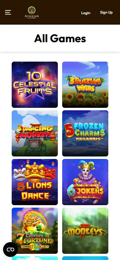 Ayahuma Casino screenshot 5