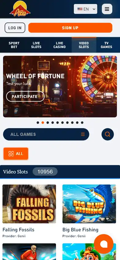 Azia Casino screenshot 4