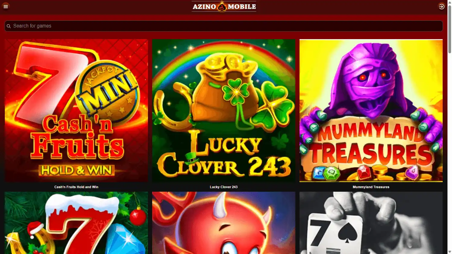 Azino Mobile Casino screenshot 1