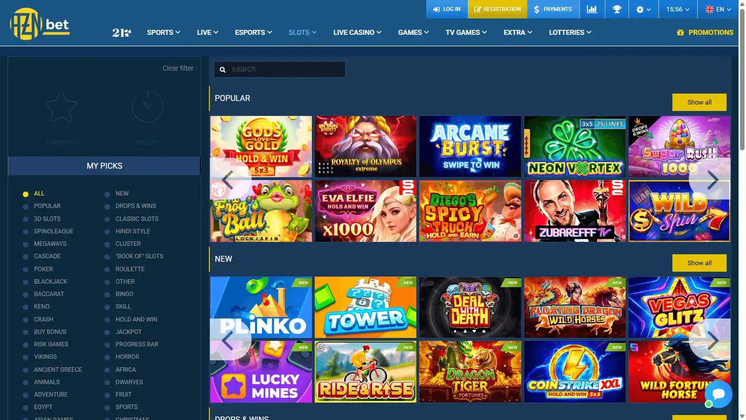 AZNbet Casino screenshot 2