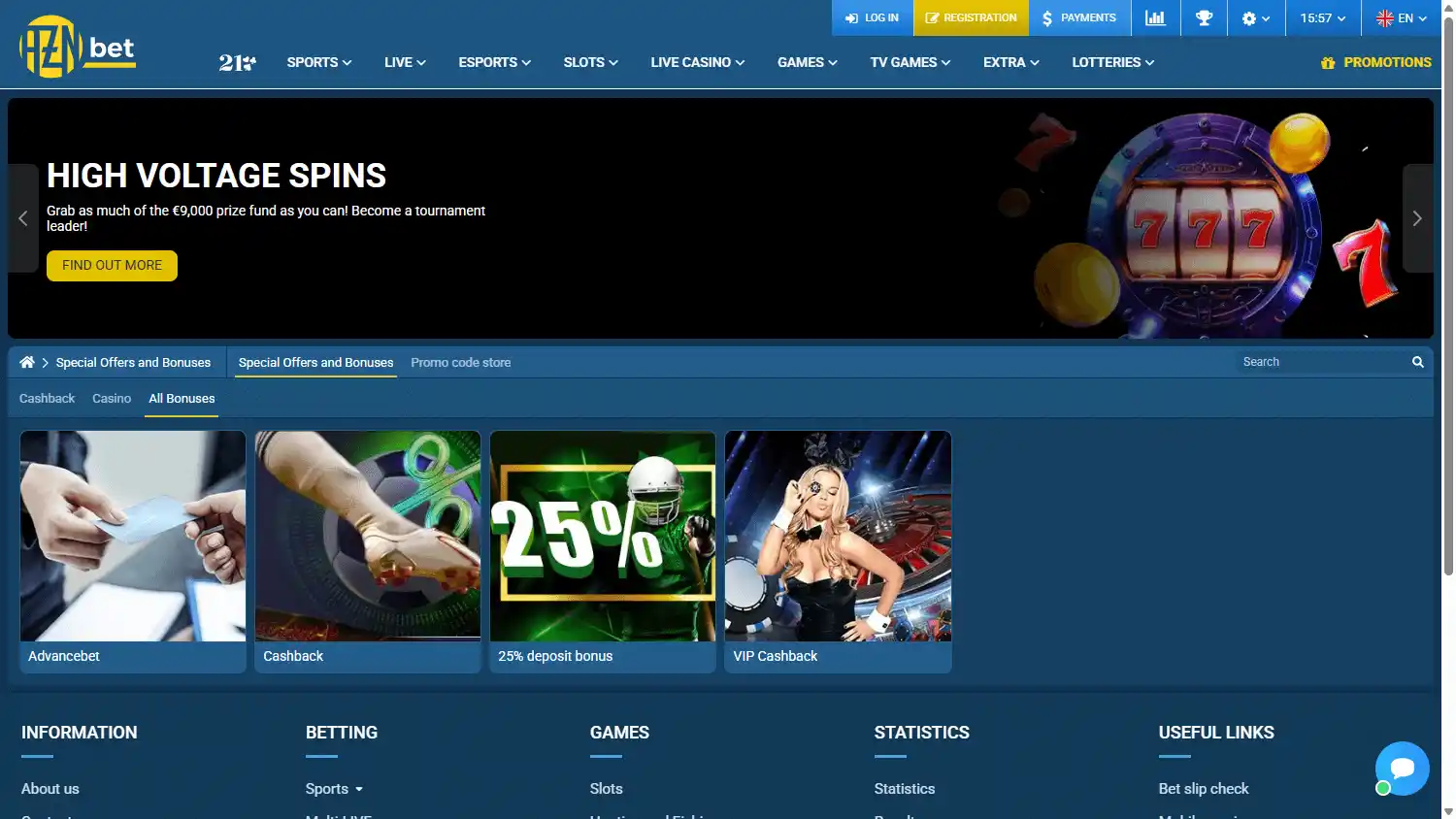 AZNbet Casino screenshot 3