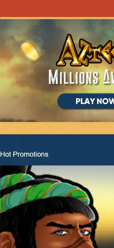 Aztec Spinz Casino screenshot 3