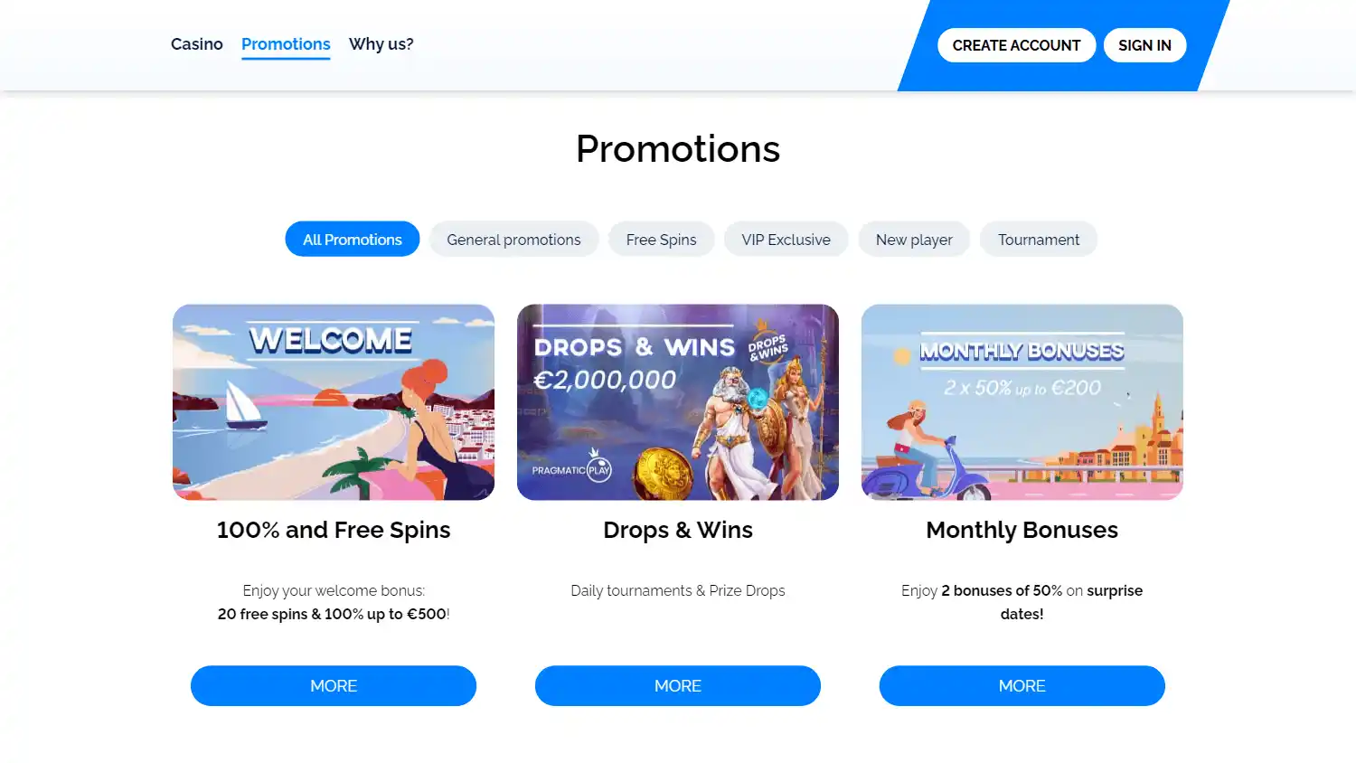 Azur Casino screenshot 2