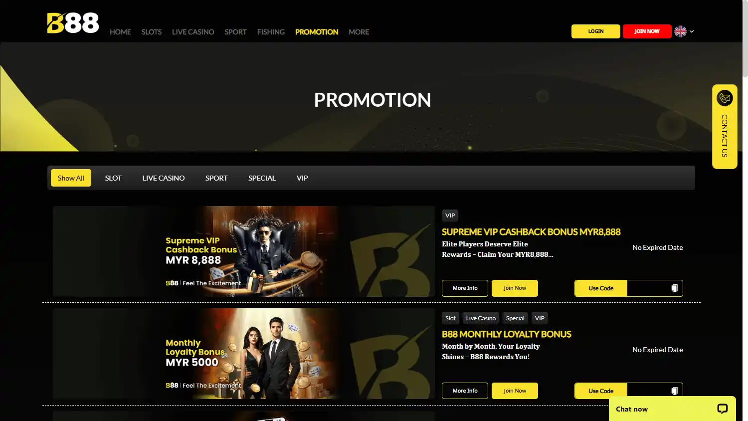 B88 Casino screenshot 3