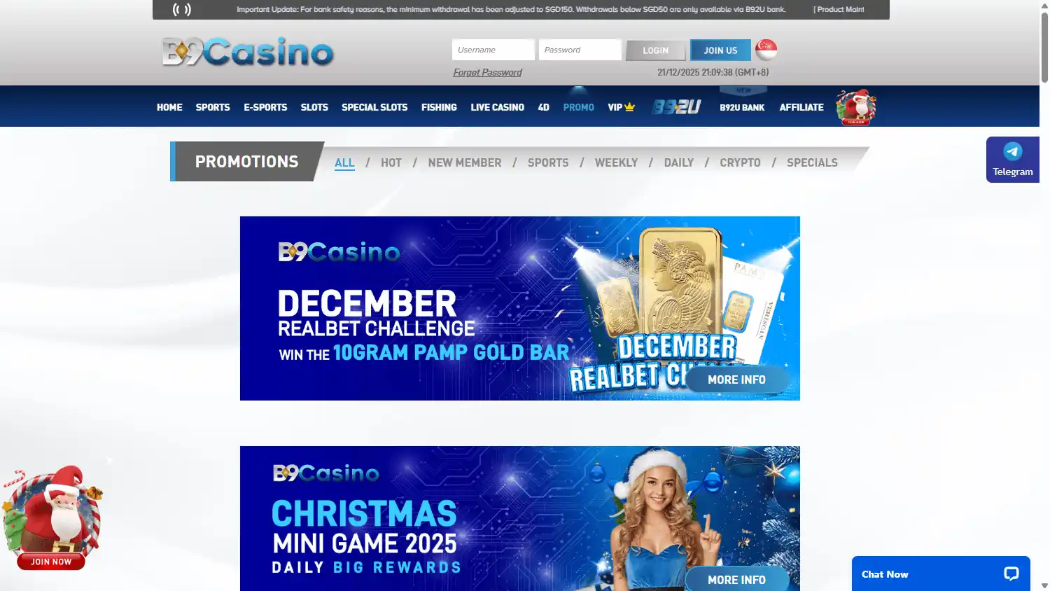 B9Casino screenshot 3